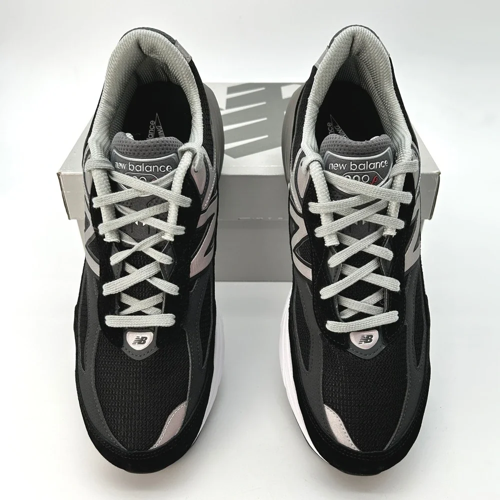 New Balance Made in USA 990v6 Mens Sz. 11 X-Wide Sneakers Black Grey NEW M990BK6